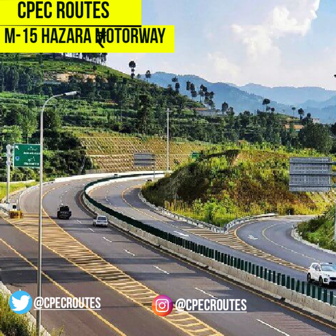 CpecRoutes's tweet photo. Up to Haripur it is six-lane controlled access while from Havelian to Mansehra portion is four lanes.
#HazaraMotorway #CPECMakingProgress #CPEC #CPECUpdates #CPECRoutes
@shahsabg @CathayPak @CPEC_Official @PCIHGwadar @zlj517 https://t.co/xsT8F7kk1G