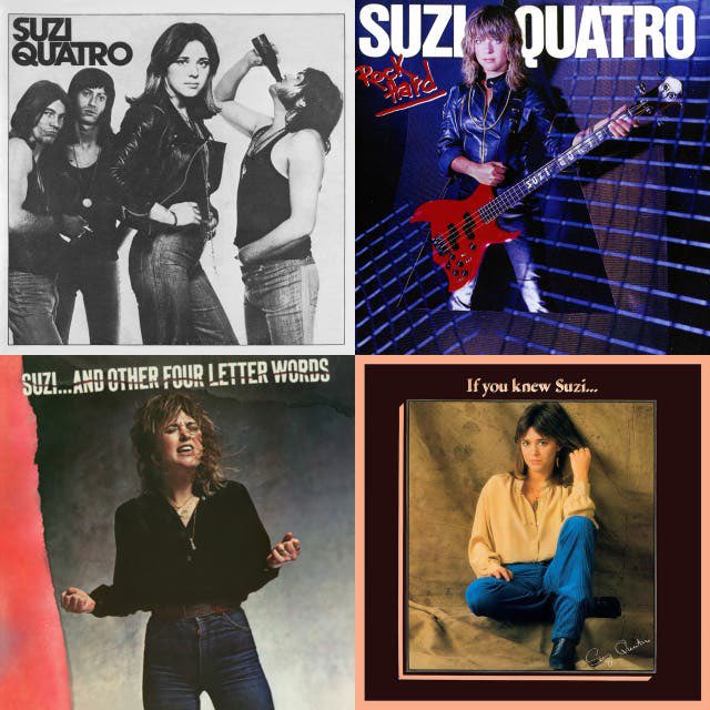 Happy birthday Suzi Quatro!! 