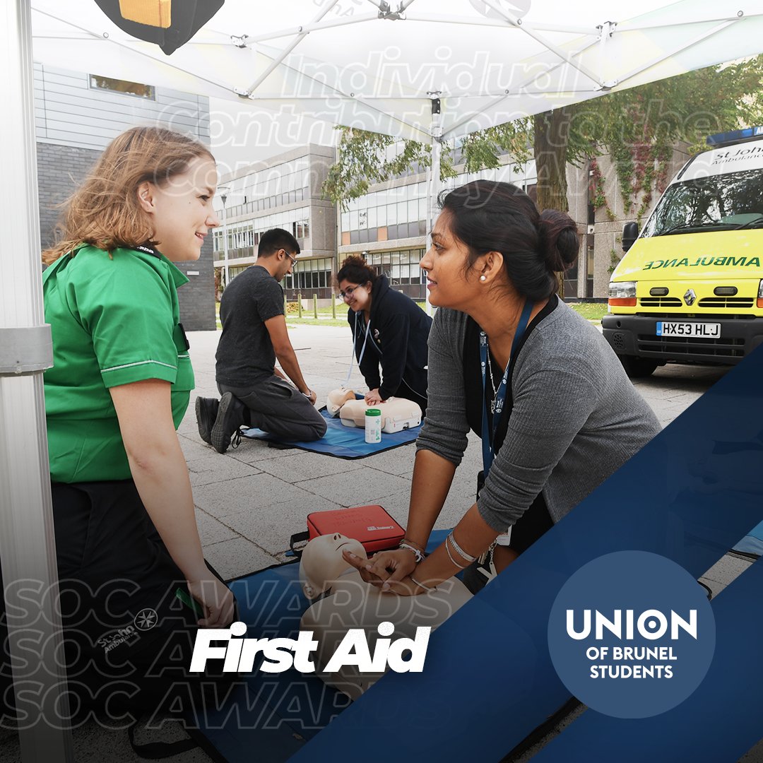 Society Awards!🎗️
Individual Contribution to the Community Award Winner🎁

Your winner is... 
🚑 <a href="/brunelfirstaid/">Brunel First Aid</a> / Avtar Dillion

Congratulations to the winner &amp; the nominees! 
Keep an eye out on our social media for more results!📲  

#SocAwards21 #Brunel