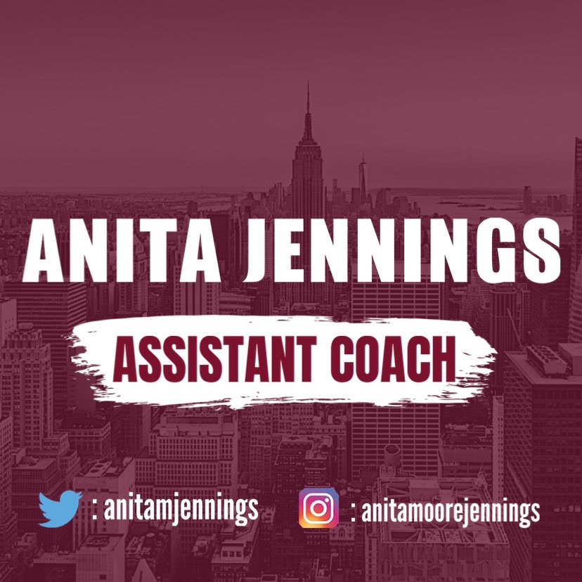 FordhamWBB's tweet photo. After spending the last season as Video Coordinator, Anita Jennings has been named 𝐀𝐬𝐬𝐢𝐬𝐭𝐚𝐧𝐭 𝐂𝐨𝐚𝐜𝐡! 

Make sure to follow her on Twitter/ Instagram! @anitamjennings
 
#PoundTheRock #TheFordhamWay https://t.co/iGHA6dAWM2