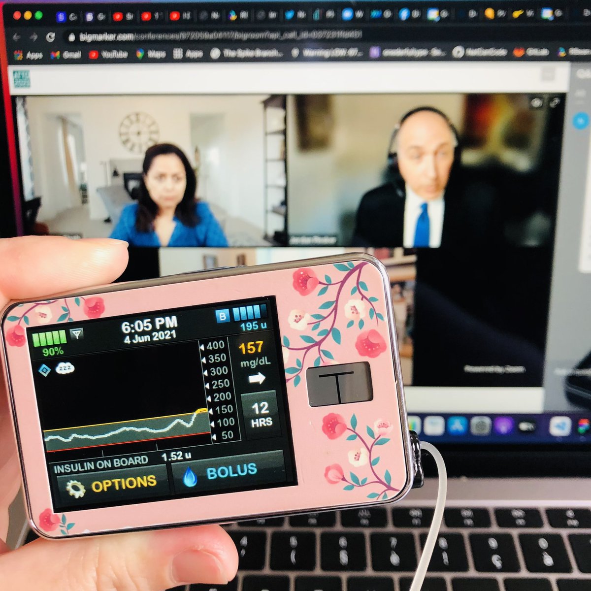 1derfultype's tweet image. Many thanks Jordan Pinsker for answering my question on the personalisation some @TandemDiabetes users are waiting for regarding #ControlIQ set targets 🙏 Looking forward to further #PwD flexibility &amp;amp; interoperability in the near future 🚀 

#dedoc°voices #ATTD2021 #ATTDanywhere