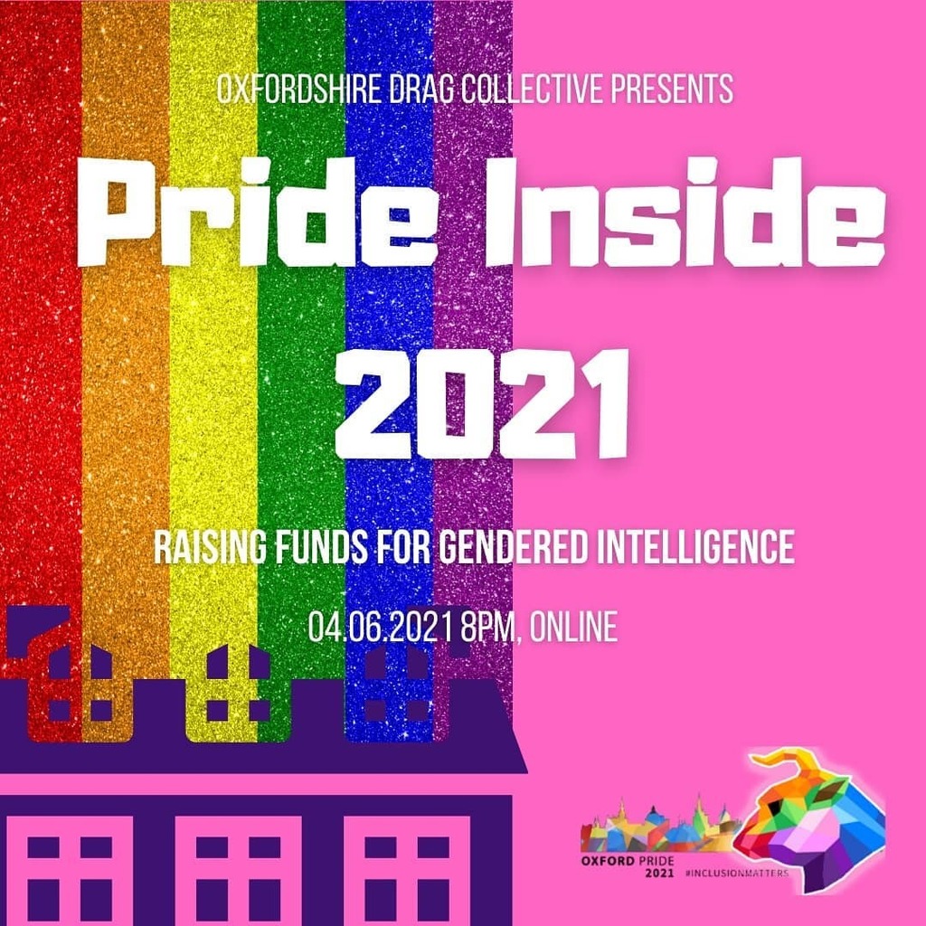 Only a few hours to go! Our Pride special with <a href="/oxfordpride/">Oxford Pride</a> &amp; special guest <a href="/s/">『S』</a>.aint.so.sinister will premiere at 8PM tonight. The YouTube premiere link &amp; fundraiser for @genderedintelligence are in our bio. 

See you in the chat to enjoy some camp drag shenanigans! x
.
.
.
.…