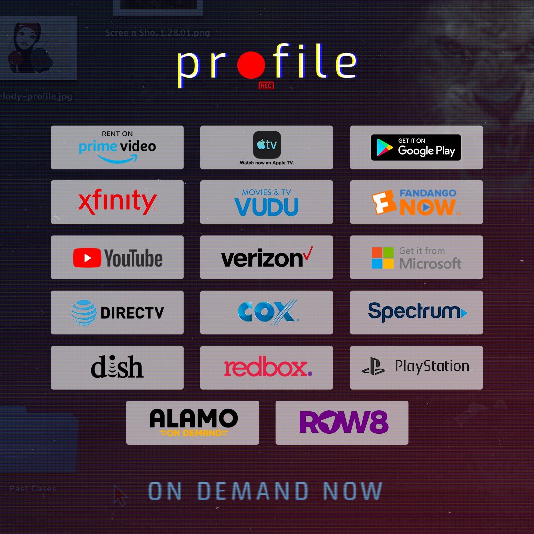 They say watching it at home adds thrills and spills. <a href="/ProfileMovie/">Profile</a> is on demand already! You may want to turn off notifications on your cellphones for this one