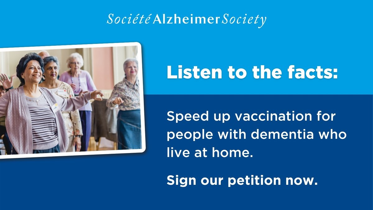 Listen to the facts: speed up vaccination for people with dementia who live at home.

Click here to sign our petition:  care2.com/listen-to-the-…