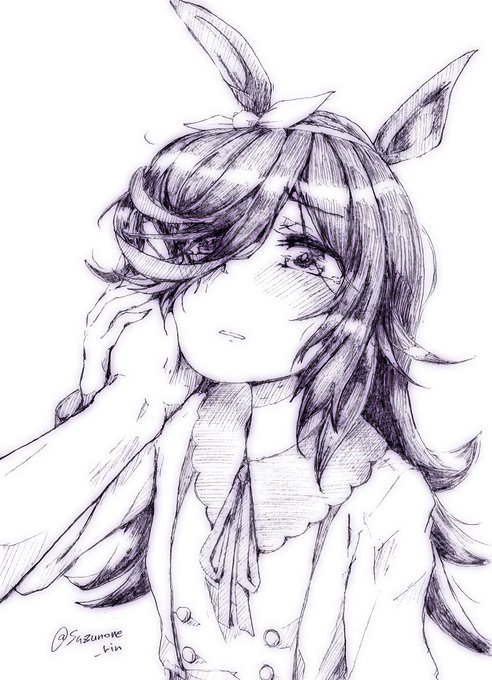 ライスシャワーの前髪をかきわけながら想いを伝えたい一派です… 