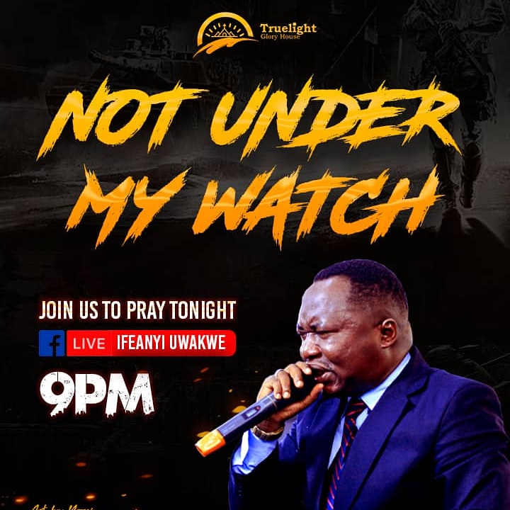 KachyUwakwe's tweet photo. If you fail in the days of adversity, your strength is small. Proverbs 24:10.
To be Prayerless is to be truly Powerless.
Join Pastor Ifeanyi Uwakwe live on facebook tonight by 9PM for #NotUnderMyWatch.
SHARE | MENTION | INVITE.
#KachyUwakwe
#TheUwakwes
#ifeanyiuwakwe https://t.co/CE5mibAzY2