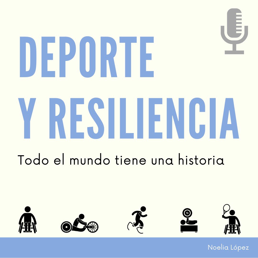 noelialppodcast's tweet photo. ¡Ya está disponible el primer episodio! 
“Todo el mundo tiene una historia” cuenta la trayectoria deportiva de grandes atletas.

Hablamos de deporte adaptado, de estereotipos e intentamos buscar límites (si es que los hay). https://t.co/o3X6NUx7Ja