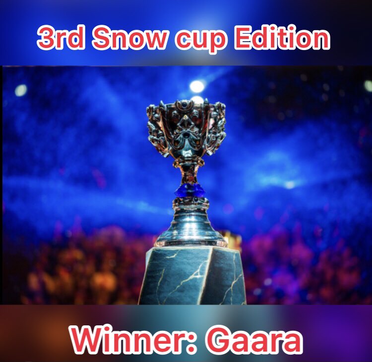 Snow cup tweet media