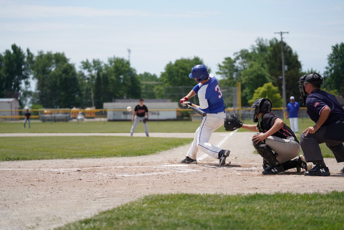 LCSCougars's tweet photo. Scott and Sluss with RBI’s in the bottom of the 3rd get the scoring started. #LCSBaseball leads Addison 2-0 in the district semi. #GoCougars @lenaweesports @965TheCave https://t.co/g69kx8Yfjo