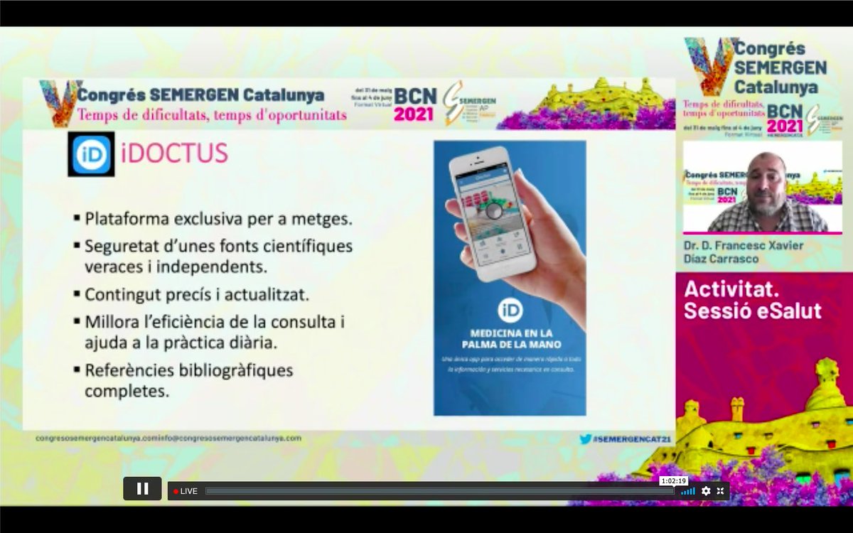 Rita Sahún (@ritasahun) on Twitter photo UTILITZACIO I PRESCRIPCIÓ APPS EN CONSULTA AP. dr Xavier Diaz #SEMERGENCAT21 <a href="/SEMERGEN_CAT/">SEMERGEN Catalunya</a> UTILITZACIO I PRESCRIPCIÓ APPS EN CONSULTA AP. dr Xavier Diaz #SEMERGENCAT21 <a href="/SEMERGEN_CAT/">SEMERGEN Catalunya</a>
