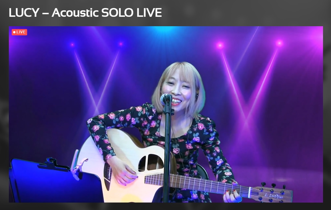 BktvLive's tweet photo. 5月30日にBKTV初回ライブ配信「ルーシー」のアコースティック・ソロライブ！は予想以上の大盛況で幕を閉じました！MCも最高でしたね笑顔ライブハイライトはBKTVのFacebookで公開中です！https://t.co/si7mYLJTHw
#bktv #LUCY https://t.co/DzKLWpexpS