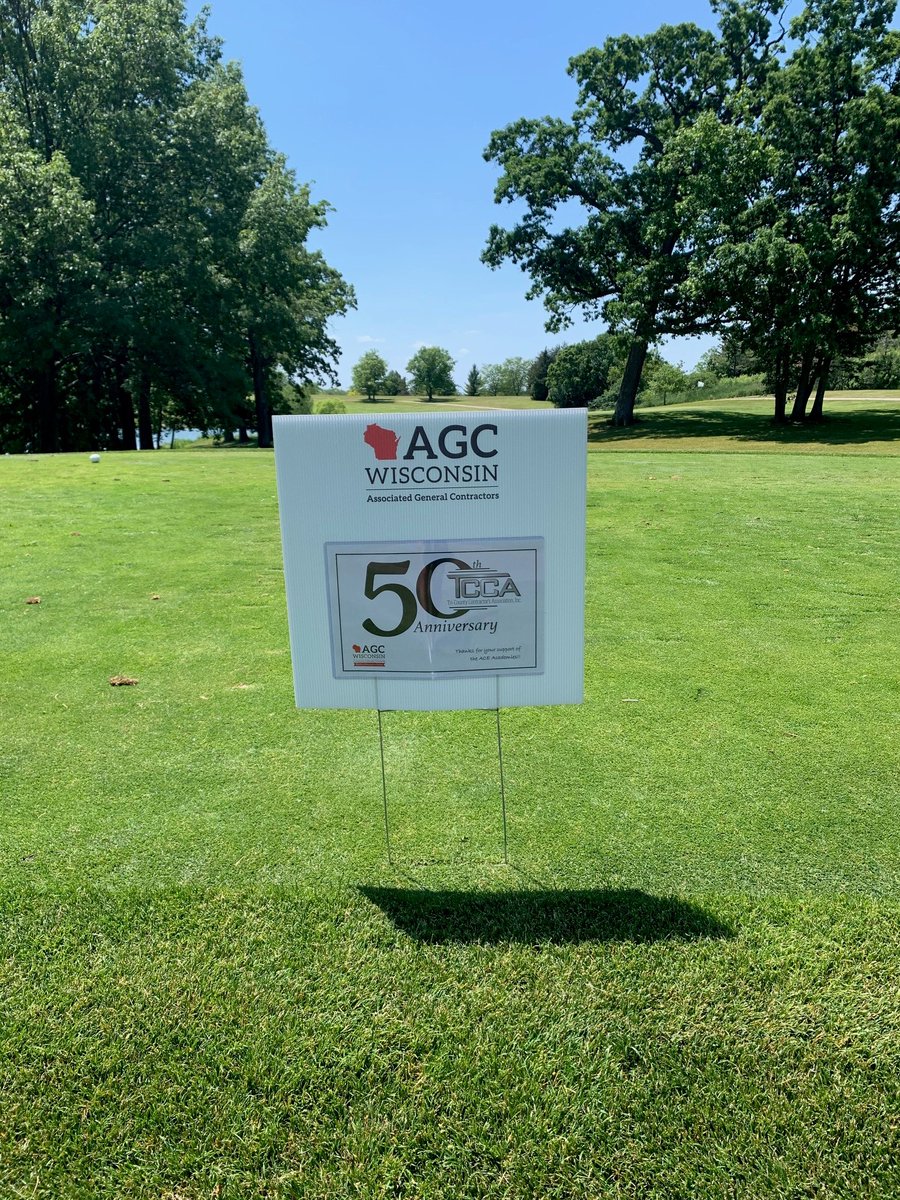 Thank you to all of the golfers and sponsors who turned out for yesterday's AGC Regional Golf Outing in S.E. WI! Great day to raise some money for the Construction Education Foundation and support Wisconsin's future construction workforce!