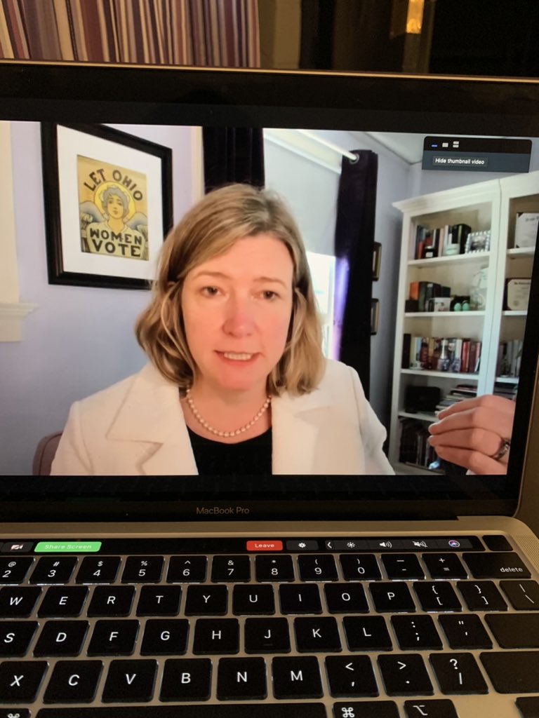 Great hearing from <a href="/nanwhaley/">Nan Whaley</a> this afternoon on her Pride month call! Nan walks the walk when it comes to supporting the LGBT+ community and I know she will do the same as Ohio’s next governor. #NanFan
