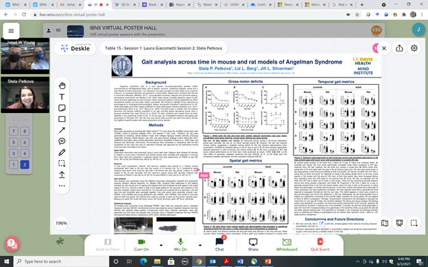 First #IBNS2021 poster sessions last night and it was all virtual - and the app was surprisingly realistic!  You check out the title, wander the poster boards, then can sit and be taken through it interactively, each pointing at locations! Thanks <a href="/nebulasector7/">Stela Petkova</a> 
<a href="/IBNSconnect/">IBNS</a>