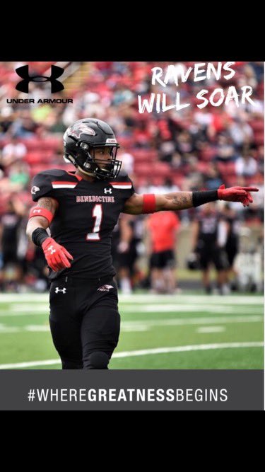After a great conversation with <a href="/coach_hauser/">Aaron Hauser</a> I am honored to receive my first offer to play football at Benedictine College! Thank you to everyone who has supported me during the process! <a href="/DanSelwayQB/">Dan Selway</a> <a href="/CoachSeanCurtis/">Coach Sean Curtis</a> <a href="/CapoValleyHS/">Capo Valley HS</a> <a href="/CapoValleyHS/">Capo Valley HS</a> <a href="/RyanWrightRNG/">Ryan Wright</a> <a href="/RavenFootballBC/">Benedictine Football</a>