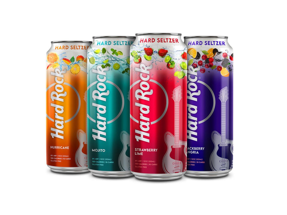 hardrockhardse1's tweet photo. Excited to announce we are launching our Hard Seltzer this summer! 

Stay tuned for flavors, launch dates, and so much more. 🤘 https://t.co/D0WSbVGygC