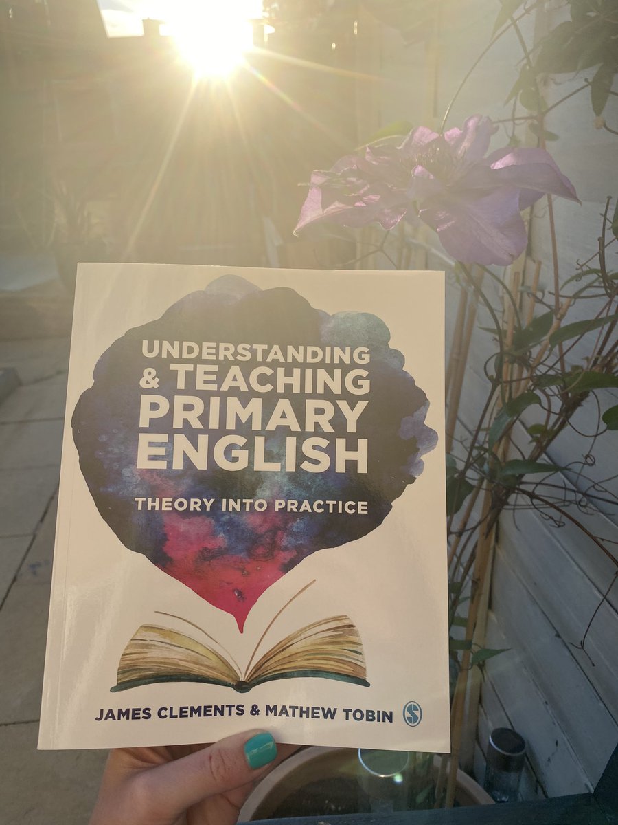 Miss_L_Fletcher's tweet photo. Very excited to have received my copy! Enjoying a nice read of the first chapter sat in the evening sun! @Mat_at_Brookes https://t.co/XmQGIvWl0Z