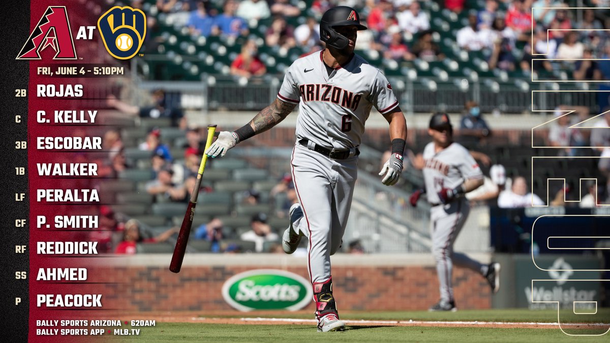 Dbacks's tweet photo. Game 59. #RattleOn https://t.co/CWFC0ZEUM8