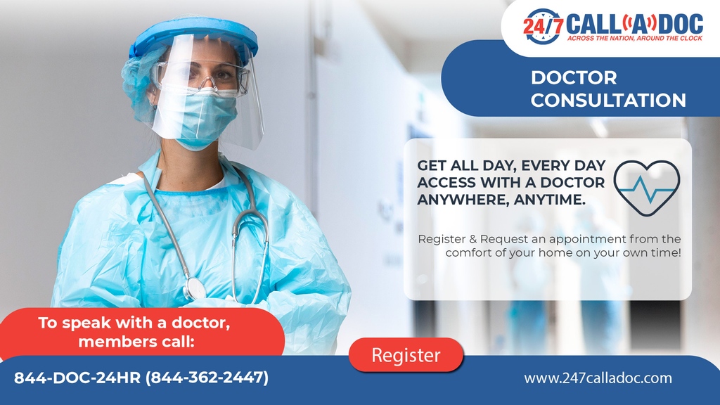 Online Doctor Video-Consult 24/7, 3 Hour Delivery