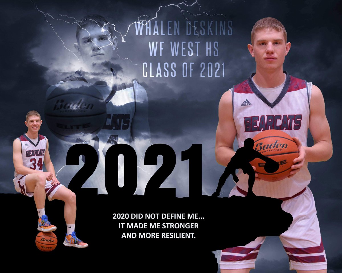 WFWBasketball's tweet photo. 🎓Senior Night Spotlight: @whalen_deskins 
📝 2nd Year Letterman, 20/21 Team 4th Leading Scorer &amp; 3rd in Rebs
📊 Averaging 7.1 pts &amp; 4.1 reb as a Senior. He has led by example using 100% effort at all times in his three years as a Bearcat.
📷 Pattey Hoff https://t.co/XUM4qXE1tg