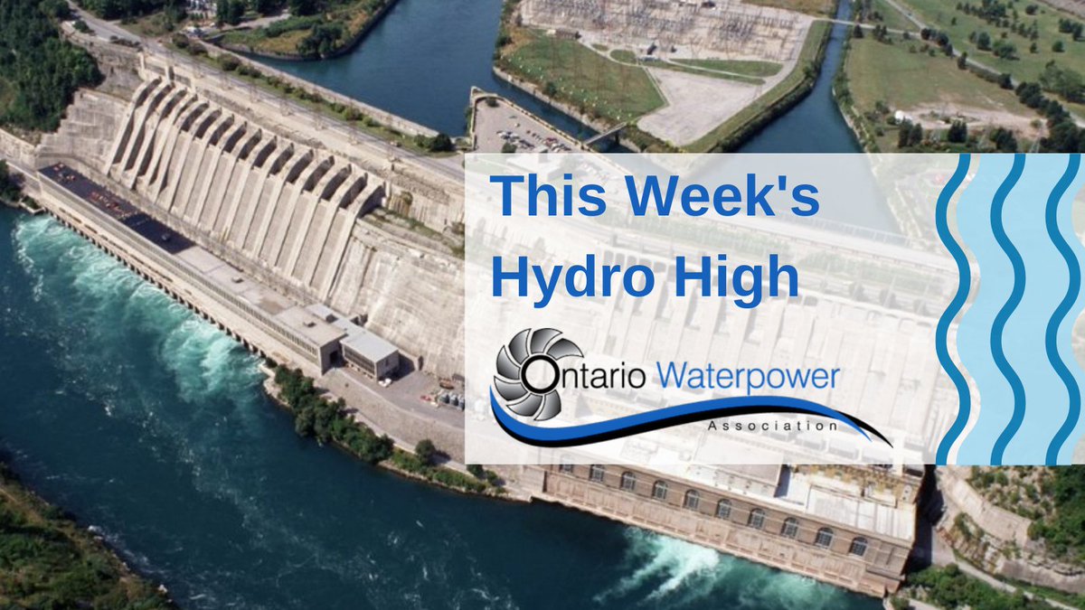 ONWaterpower's tweet photo. This week's #HydroHigh: On May 31st at 7:00 p.m., #waterpower fed 4,867 MW of #affordable, #reliable, #sustainable #energy into the #Ontario grid. Data courtesy of @IESO_Tweets: https://t.co/bjmCn3xQi0
#Renewables #Hydropower #RenewableEnergy https://t.co/0MMvqRFgV3
