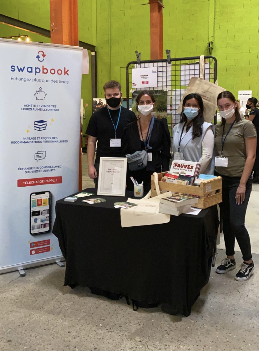 Hier, on a participer au festival organisé par <a href="/EnactusFrance/">EnactusFrance</a> !  #livres #entrepreneuriat #EnactusFestival21