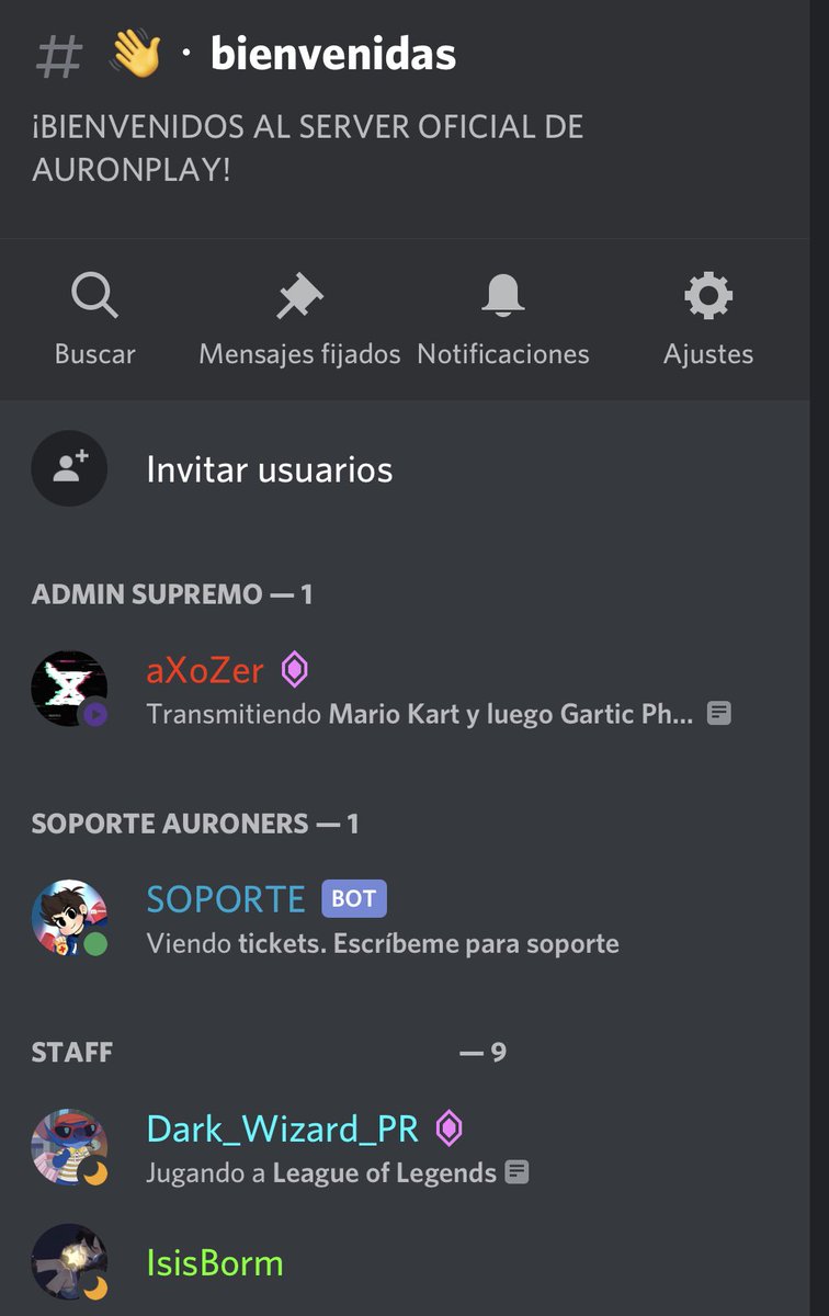 también fe Isaac JAVI on Twitter: "Les recuerdo a todos que la mejor manera de contactar con los mods de Auron acerca de una duda/queja es a través de su discord enviándole un mensaje al también fe Isaac JAVI on Twitter: "Les recuerdo a todos que la mejor manera de contactar con los mods de Auron acerca de una duda/queja es a través de su discord enviándole un mensaje al