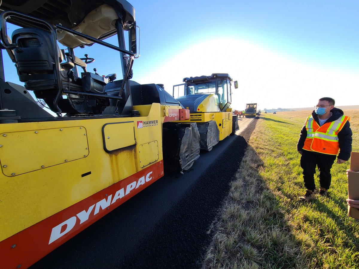 RobolutionTech's tweet image. We are so thrilled to announce that we are partnering with Lahrmann Construction on the Autonomous Asphalt Roller project! Look forward to seeing how robotics and AI can make a difference in the construction industry.