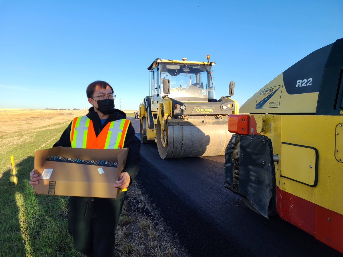 RobolutionTech's tweet image. We are so thrilled to announce that we are partnering with Lahrmann Construction on the Autonomous Asphalt Roller project! Look forward to seeing how robotics and AI can make a difference in the construction industry.