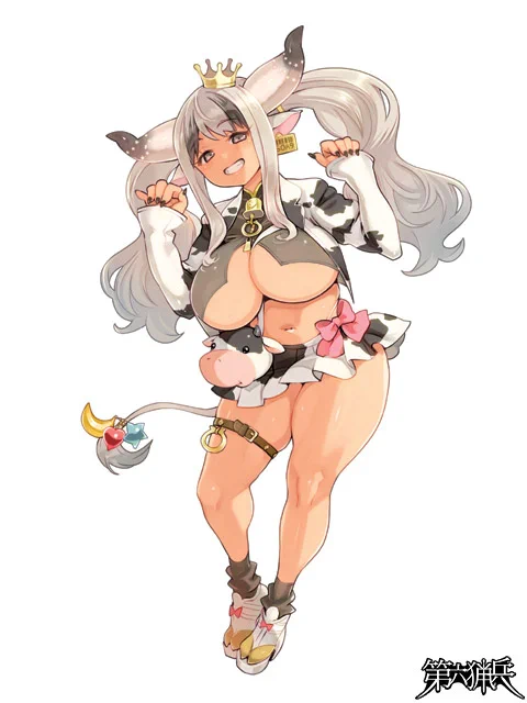 ウシ娘の勝負服はロマン【第六猟兵】(C)Ryoji/トミーウォーカー 