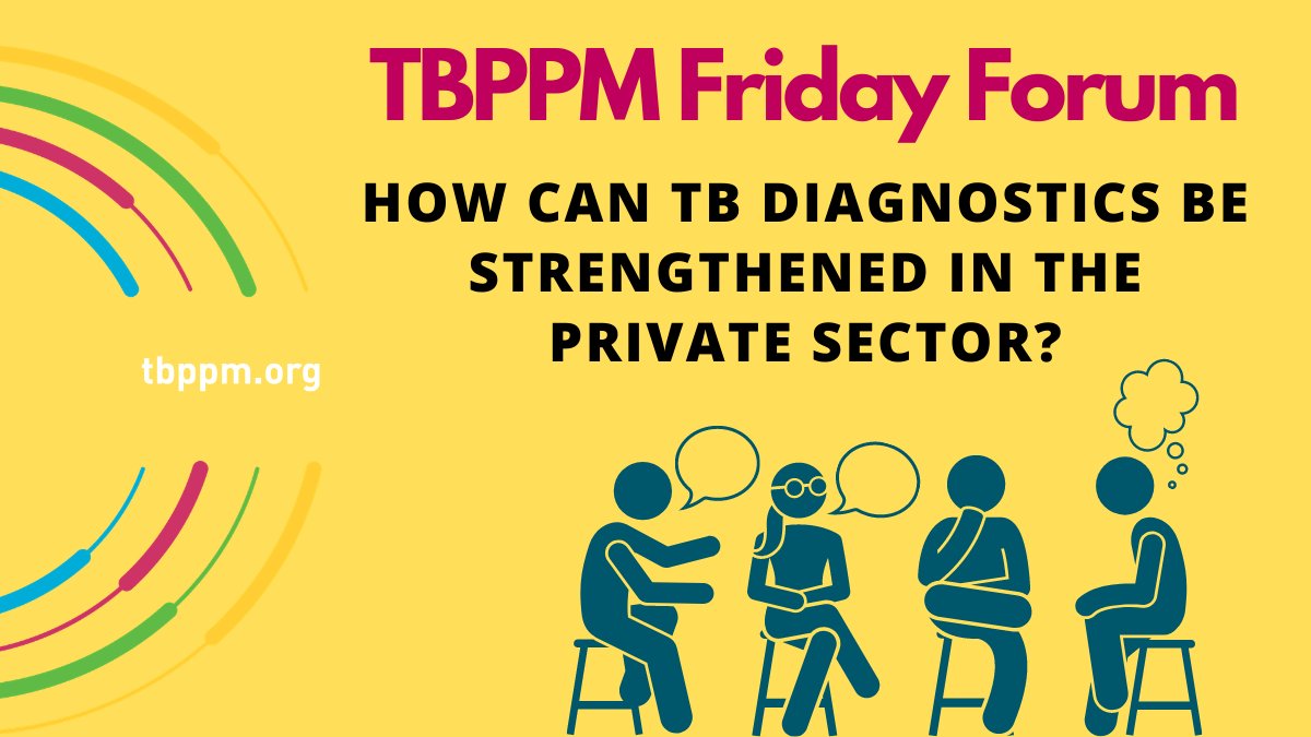 tb_ppm's tweet photo. TB testing is crucial to #EndTB but many private providers don't have access to quality TB diagnostics. We support @FINDdx's call to action for #TransformingTesting. This week on #TBPPMFridayForum we would like to hear from you
Join the discussion ▶️https://t.co/PvRYiLFl9Z https://t.co/4cs3KGFJXn