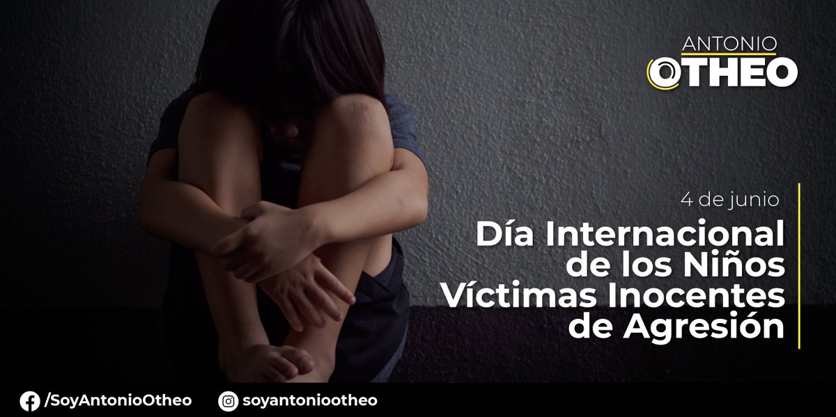 AntonioOtheo's tweet photo. La violencia y los conflictos armados desgarran la vida de millones de niños, una jornada para reconocer el dolor que sufren los niños en todo el mundo que son victimas de maltratos físicos, mentales y emocionales. https://t.co/IotQDXid9Z