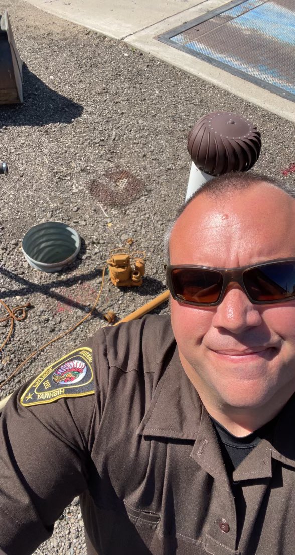 TrooperWade's tweet photo. Sometimes we have to be a jack of all trades 🛠🛠🛠 #NDHP341 https://t.co/UXtZWx6NR2