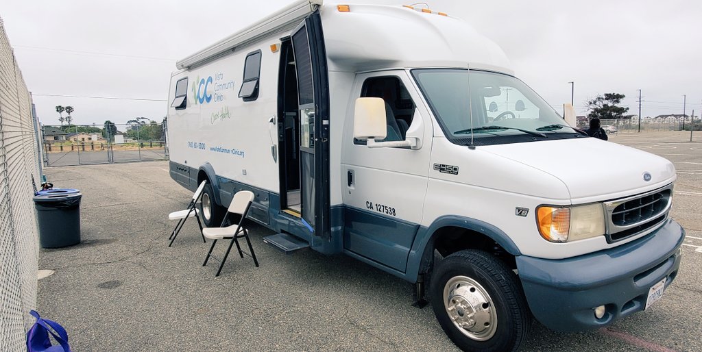 Grateful to our community partner Vista Community Clinic for providing dental screenings for over 40 students this week right here on our campus. Healthy bodies &amp; healthy minds equals  happy students!