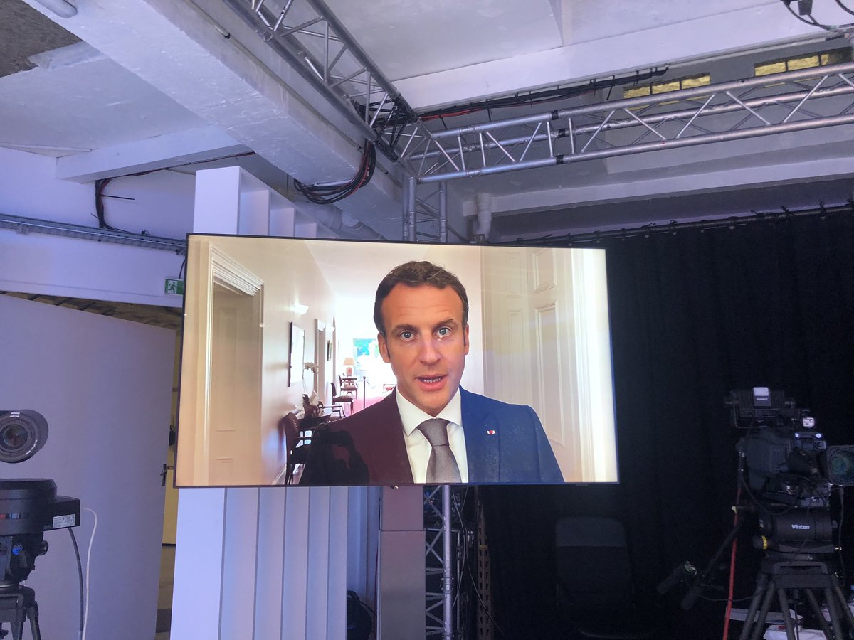 Le mot de la fin revient à M. Emmanuel Macron Président de la République, qui nous a fait l’honneur d’inscrire ce bel événement #MondialCCE sous son haut patronage <a href="/EmmanuelMacron/">Emmanuel Macron</a> <a href="/Elysee/">Élysée</a> 🇫🇷