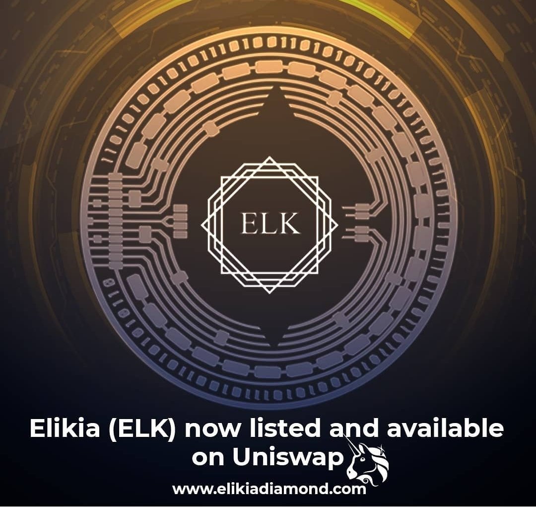 Mohombi's tweet photo. Notre crypto-monnaie ELIKIA (ELK) maintenant disponible sur @Uniswap - Un des plus grand Wallet Crypto au monde. #ELKCoin https://t.co/bD7G5Ittlh