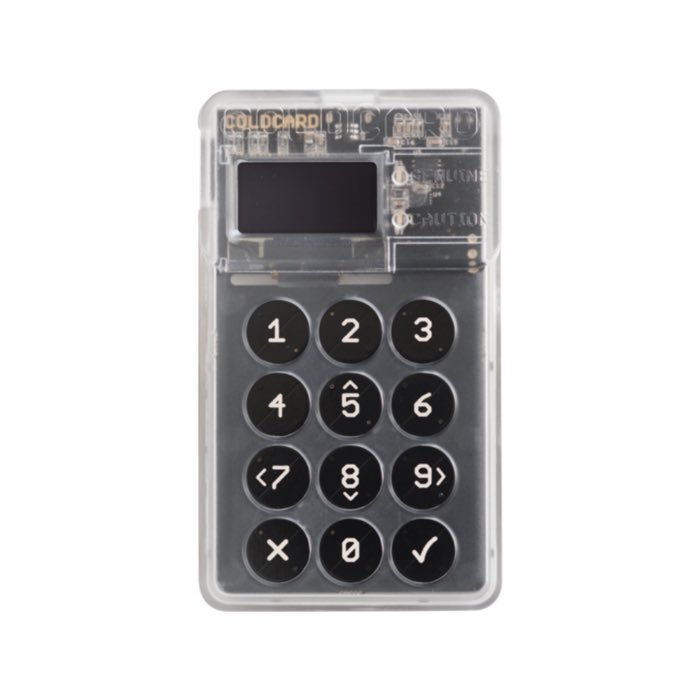 COLDCARD GIVEAWAY 

We are giving away 6 Coldcards for #Bitcoin2021. Retweet and follow <a href="/COLDCARDwallet/">COLDCARD</a>, <a href="/OPENDIME/">OPENDIME®</a>, and @theblockclock to be entered to win!