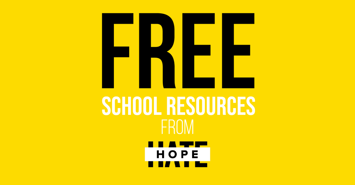 @Hopenothate have teamed up with Facebook to create an incredible video lesson resource for tutor times and PSHE periods to teach about the impact of ‘low-level’ discriminatory language online. 
 
You can find out more and request the materials here 👇 charity.hopenothate.org.uk/Blog/euros-202…