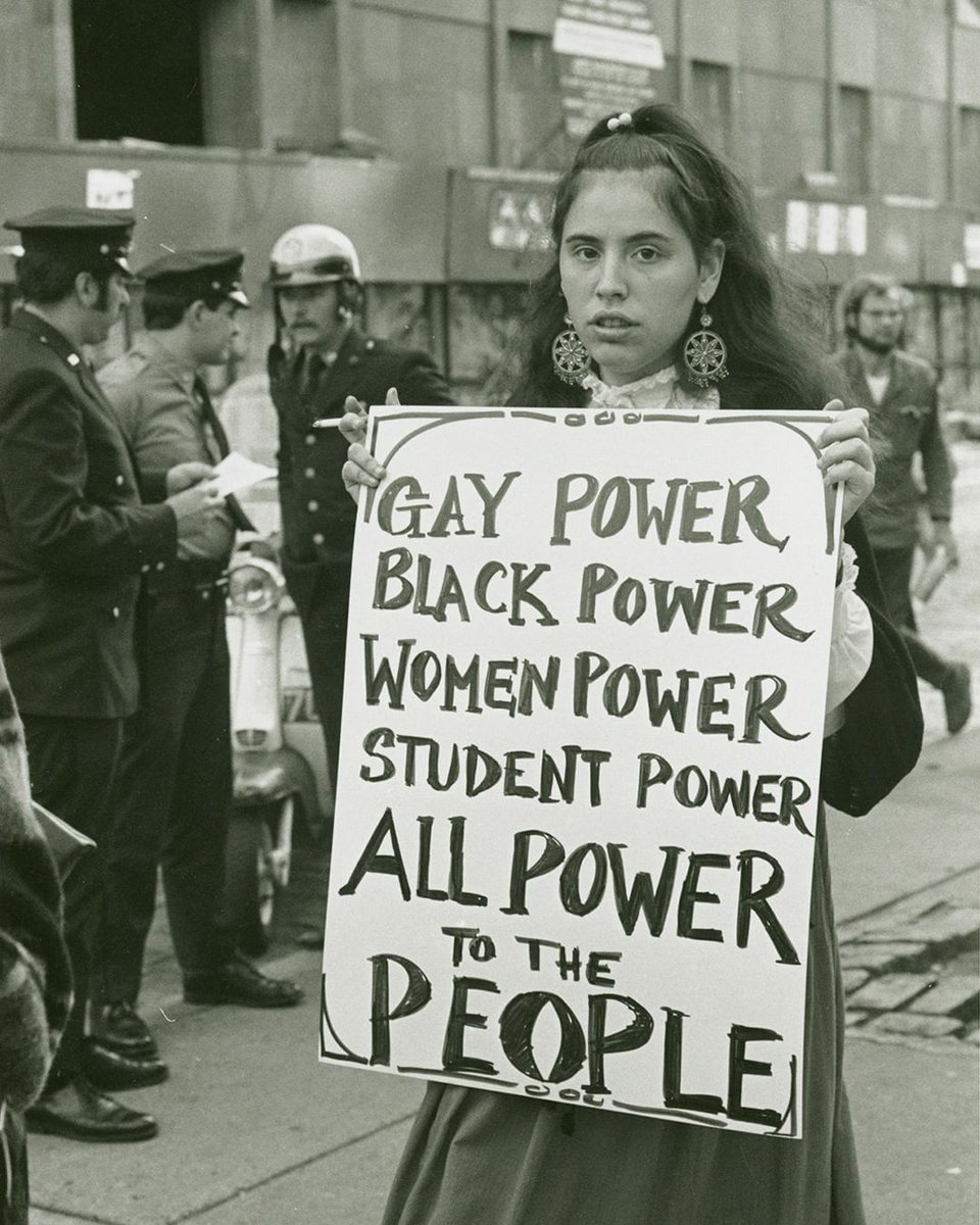 Power to the people. ✊🏿 #Pride #Pride2021 

📷 by Diana Davies