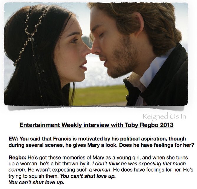 Interview Toby Regbo Reign