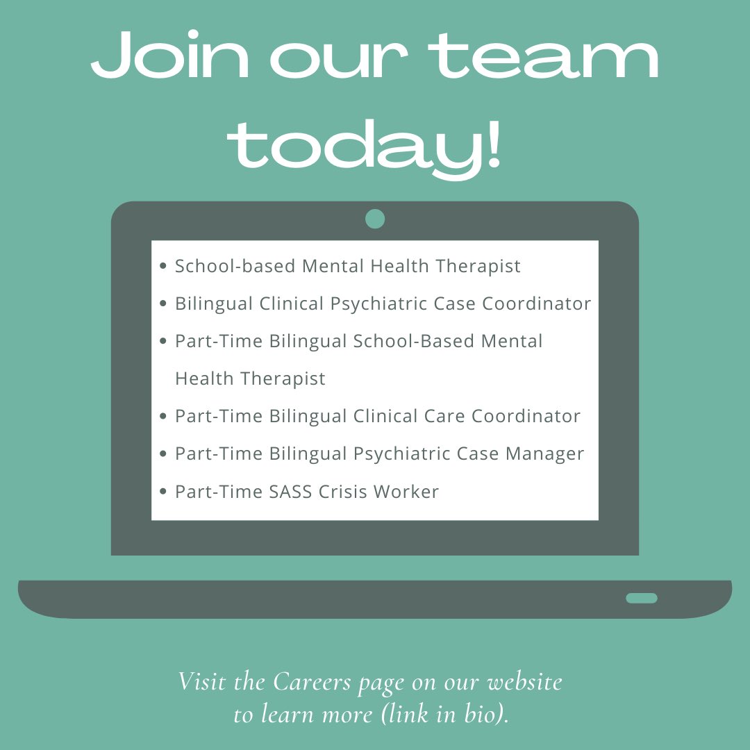 FSAElgin's tweet photo. Our team wants you! Apply now at the link in our bio to make a difference in your community.
#fsaelgin #mentalhealth #hiring #breakthestigma #community https://t.co/jeENRxhTrS