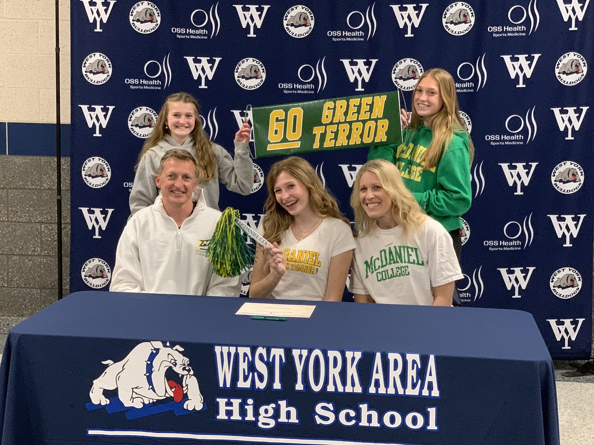 Congratulations to Madge Myers on her signing day! Good luck at McDaniel College!💜 #ballyhoo #ballyhoofieldhockey #signingday