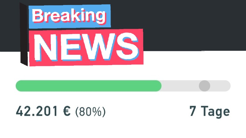 ochaochatee's tweet photo. Mit eurer Hilfe haben wir schon 80% der Fundingsumme erreicht! 🙏😳❤️ Jetzt fehlt nicht mehr viel!
Das Crowdfunding läuft nur noch 7 Tage! Unterstützt uns, jetzt gilt es!
#saveocha
https://t.co/8VC0bOqgiI https://t.co/6jqmi1z5nM