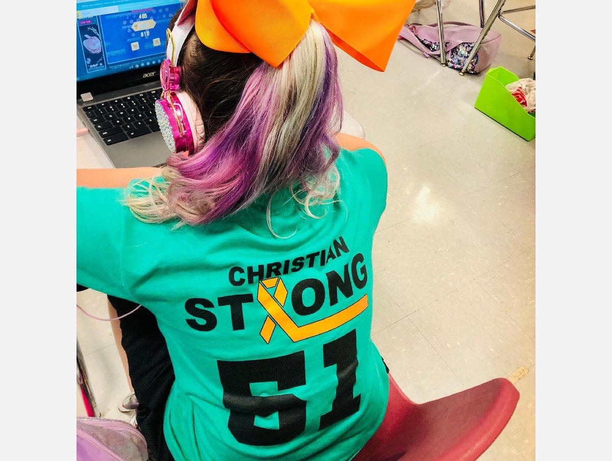 #ChristianStrong 💚🧡 @mrsroadrunners @hazletproud