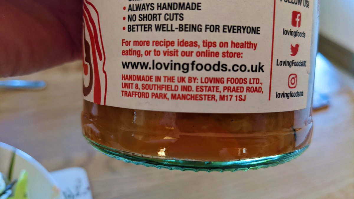 Tried the <a href="/LovingFoodsUK/">Loving Foods Fermented</a> Kimchi  <a href="/MICHAEL91268527/">MICHAEL ASKEW(Vegan)Ⓥ</a>..I've tried several brands, this is by far the best....Made in #Manchester not far from me too #Veganfoodshare 😋😋😋