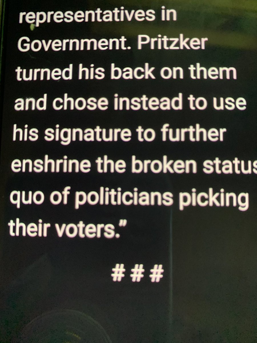 #BREAKING - Sen. <a href="/jasonbarickman/">Jason Barickman</a>: <a href="/GovPritzker/">Governor JB Pritzker</a> Breaks His Promise to the People of #Illinois