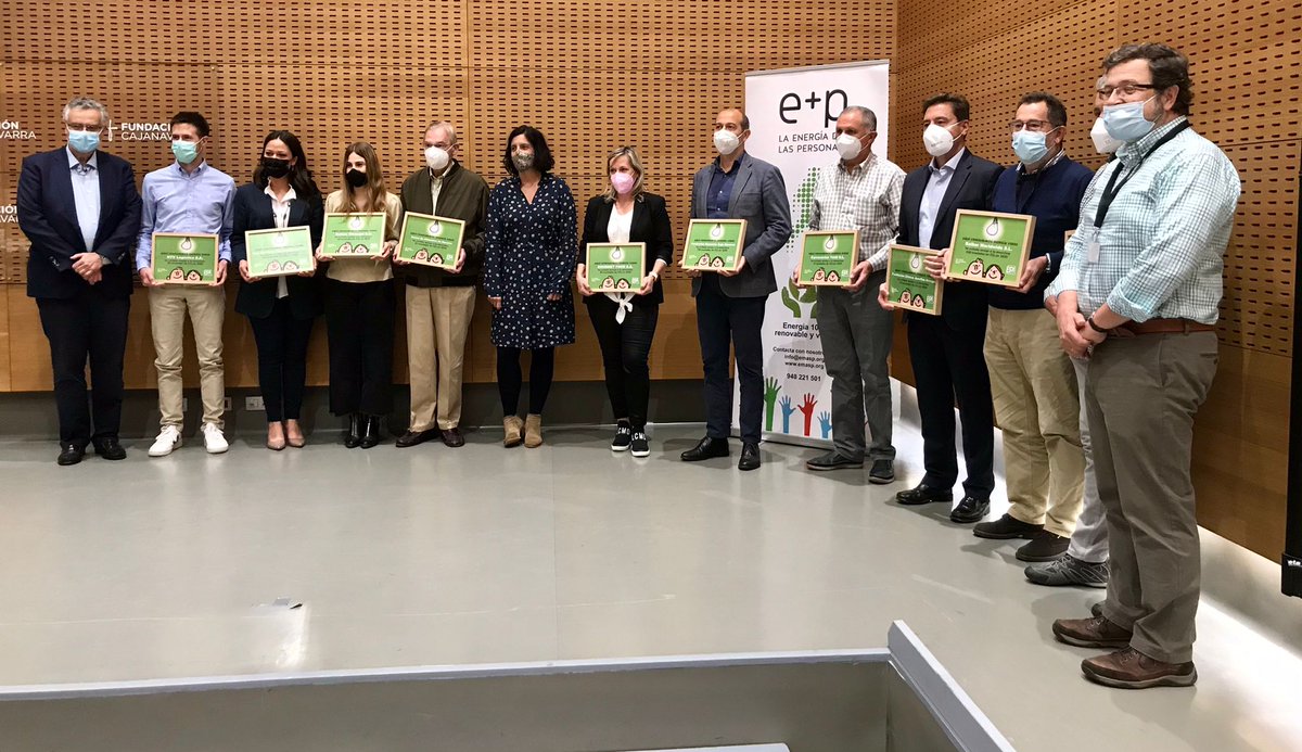 🏅🎖 RECONOCIMIENTO DE BUENAS PRÁCTICAS ODS 7 DE LA AGENDA 2030 | Muchísimas gracias, <a href="/emaspsocial/">E+P Cooperativa</a>, por la entrega a la Fundación Banco de Alimentos de Navarra del reconocimiento de buenas prácticas ODS 7 de la #Agenda2030. 

#MuchasGracias #EskerrikAsko #reconocimientosemasp