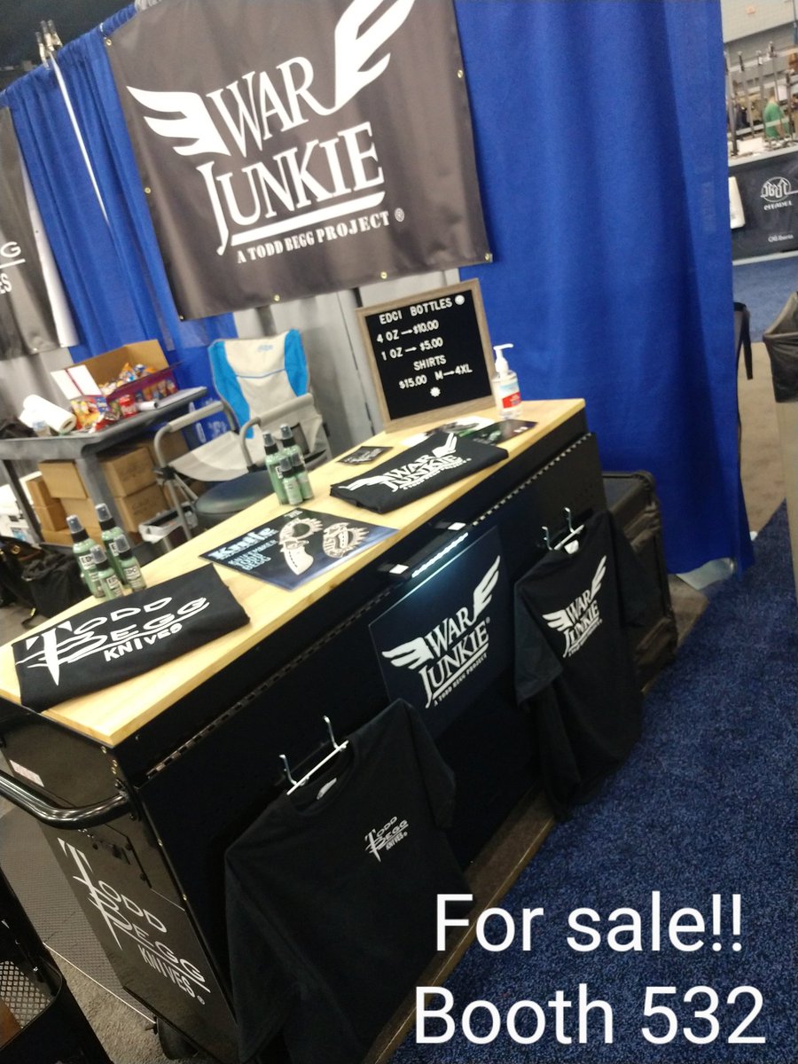 Come on by say Hi buy a T-shirt and stock up on EDCI!