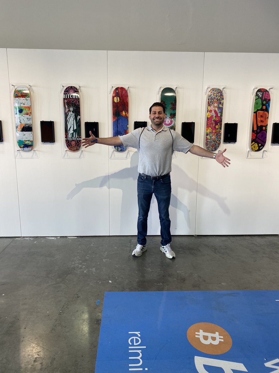Cola954's tweet photo. @Swipe #swipeBTC What a great day@BTC conference in Miami https://t.co/0eyOp8myDx