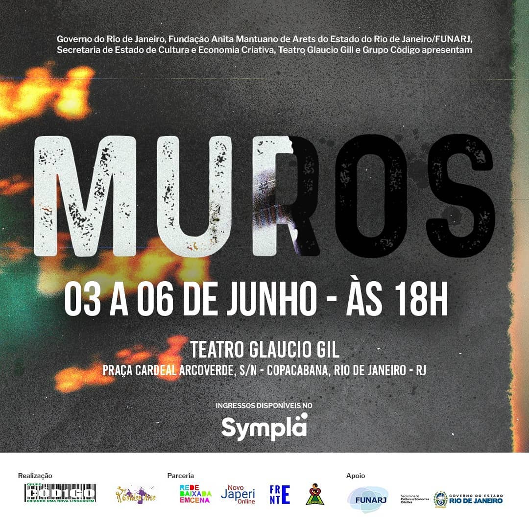 vi_smoura's tweet image. Do que são feitas as barreiras concretas e as linhas imaginárias que nos separam? #grupocodigo #funarj #redebaixadaemcena #frenteteatrorj #japeri #copacabana #movimentojaperimaiscultura